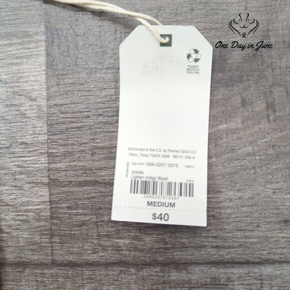 Mutual Weave Snap Front Top Size M - Picture 2 of 5